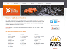 Tablet Screenshot of elitedesignsolutions.com